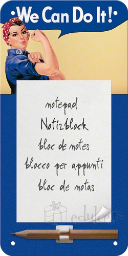 Bloc notes "We can do it!" 
