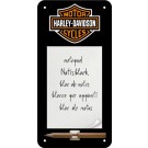 Bloc notes Harley-Davidson