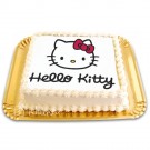 Tort cu poza Hello Kitty