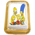 Tort cu poza Simpsons