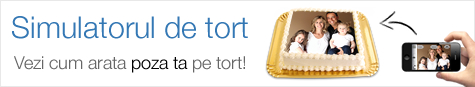poza ta pe tort